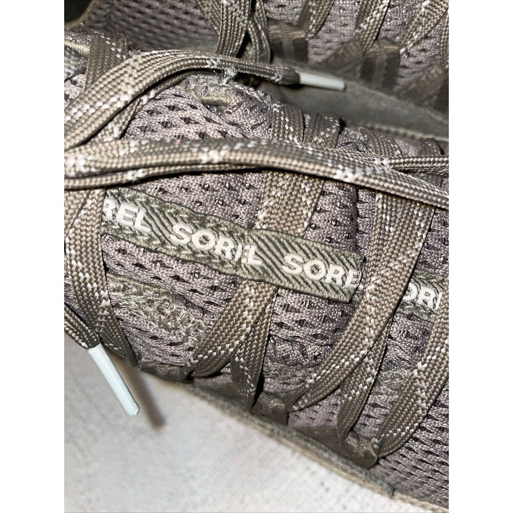 Sorel Women’s Athletic Shoes Size 10 M Gray Green Fabric Outdoors Athleisure View 2